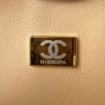 chanel a01112 flap handbag classic bag grained shiny calfskin black silver 036 luxibags.ru .jpg
