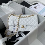 chanel a01112 flap handbag classic bag grained shiny calfskin black silver 037 luxibags.ru .jpg