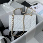 chanel a01112 flap handbag classic bag grained shiny calfskin black silver 038 luxibags.ru .jpg