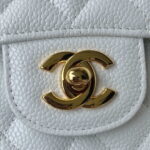 chanel a01112 flap handbag classic bag grained shiny calfskin black silver 039 luxibags.ru .jpg