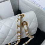 chanel a01112 flap handbag classic bag grained shiny calfskin black silver 040 luxibags.ru .jpg