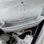 chanel a01112 flap handbag classic bag grained shiny calfskin black silver 042 luxibags.ru .jpg