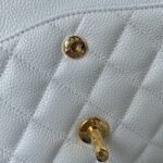 chanel a01112 flap handbag classic bag grained shiny calfskin black silver 044 luxibags.ru .jpg