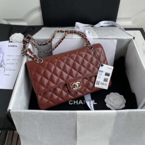 chanel a01112 flap handbag classic bag grained shiny calfskin black silver 055 luxibags.ru .jpg