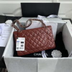 chanel a01112 flap handbag classic bag grained shiny calfskin black silver 056 luxibags.ru .jpg