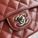 chanel a01112 flap handbag classic bag grained shiny calfskin black silver 057 luxibags.ru .jpg