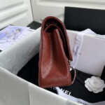 chanel a01112 flap handbag classic bag grained shiny calfskin black silver 058 luxibags.ru .jpg
