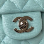 chanel a01112 flap handbag classic bag grained shiny calfskin black silver 066 luxibags.ru .jpg