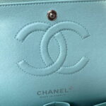 chanel a01112 flap handbag classic bag grained shiny calfskin black silver 071 luxibags.ru .jpg