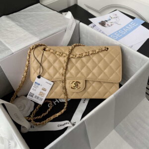 chanel a01112 flap handbag classic bag grained shiny calfskin black silver 073 luxibags.ru .jpg