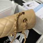 chanel a01112 flap handbag classic bag grained shiny calfskin black silver 076 luxibags.ru .jpg