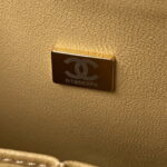 chanel a01112 flap handbag classic bag grained shiny calfskin black silver 081 luxibags.ru .jpg