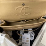 chanel a01112 flap handbag classic bag grained shiny calfskin black silver 088 luxibags.ru .jpg