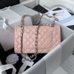 chanel a01112 flap handbag classic bag grained shiny calfskin gold pink 011 luxibags.ru .jpg