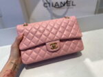 chanel a01112 flap handbag classic bag lambskin light 038 luxibags.ru .jpg