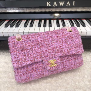 chanel a01112 flap handbag classic bag tweed pink 001 luxibags.ru .jpg