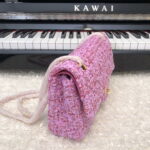 chanel a01112 flap handbag classic bag tweed pink 002 luxibags.ru .jpg