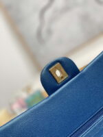 chanel a01112 flap handbag classic grained shiny calfskin navy blue gold 004 luxibags.ru .jpg