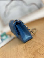 chanel a01112 flap handbag classic grained shiny calfskin navy blue gold 008 luxibags.ru .jpg