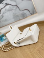 chanel a01112 flap handbag classic grained shiny calfskin white gold 009 luxibags.ru .jpg