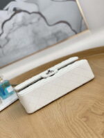 chanel a01112 flap handbag classic grained shiny calfskin white silver 004 luxibags.ru .jpg