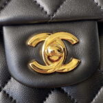 chanel a01113 flap handbag classic bag black lambskin gold 003 luxibags.ru .jpg