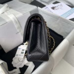 chanel a01113 flap handbag classic bag black lambskin gold 005 luxibags.ru .jpg