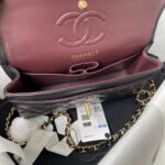 chanel a01113 flap handbag classic bag black lambskin gold 007 luxibags.ru .jpg
