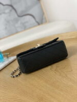 chanel a01113 flap handbag classic bag black lambskin gold with ball 006 luxibags.ru .jpg