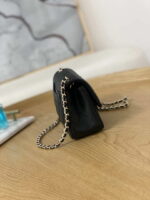 chanel a01113 flap handbag classic bag black lambskin gold with ball 007 luxibags.ru .jpg