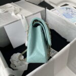chanel a01113 flap handbag classic bag grained shiny calfskin lake blue gold 005 luxibags.ru .jpg