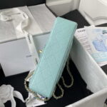 chanel a01113 flap handbag classic bag grained shiny calfskin lake blue gold 006 luxibags.ru .jpg