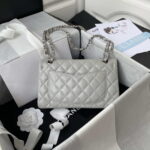 chanel a01113 flap handbag classic bag grained shiny calfskin lake light gray gold 002 luxibags.ru .jpg