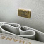 chanel a01113 flap handbag classic bag grained shiny calfskin white gold 008 luxibags.ru .jpg