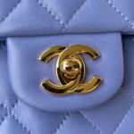 chanel a01113 flap handbag classic bag lambskin blue gold 003 luxibags.ru .jpg