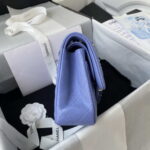 chanel a01113 flap handbag classic bag lambskin blue silver 005 luxibags.ru .jpg