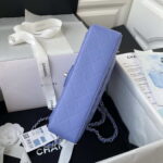 chanel a01113 flap handbag classic bag lambskin blue silver 006 luxibags.ru .jpg