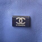 chanel a01113 flap handbag classic bag lambskin blue silver 009 luxibags.ru .jpg