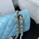 chanel a01113 flap handbag classic bag lambskin lake blue gold 004 luxibags.ru .jpg