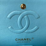 chanel a01113 flap handbag classic bag lambskin lake blue gold 008 luxibags.ru .jpg
