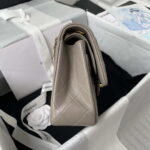 chanel a01113 flap handbag classic bag lambskin light gray gold 005 luxibags.ru .jpg