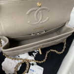 chanel a01113 flap handbag classic bag lambskin light gray gold 007 luxibags.ru .jpg