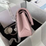 chanel a01113 flap handbag classic bag lambskin light pink silver 005 luxibags.ru .jpg