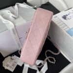 chanel a01113 flap handbag classic bag lambskin light pink silver 006 luxibags.ru .jpg