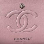 chanel a01113 flap handbag classic bag lambskin light pink silver 008 luxibags.ru .jpg