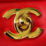 chanel a01113 flap handbag classic bag lambskin red gold 002 luxibags.ru .jpg
