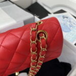 chanel a01113 flap handbag classic bag lambskin red gold 003 luxibags.ru .jpg