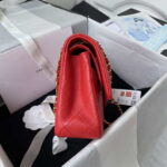 chanel a01113 flap handbag classic bag lambskin red gold 004 luxibags.ru .jpg