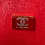 chanel a01113 flap handbag classic bag lambskin red gold 008 luxibags.ru .jpg