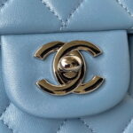 chanel a01113 flap handbag classic bag lambskin sky blue silver 003 luxibags.ru .jpg